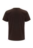 Mens/Unisex Brown Jersey T-Shirt