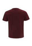 Mens/Unisex Burgundy Jersey T-Shirt