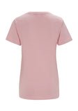 Womens Baby Pink Jersey T-Shirt