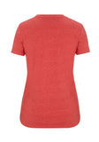 Womens Slim Fit Red T-Shirt