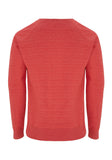 Mens/Unisex Red Raglan Sweatshirt