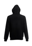 Kids Black Classic Zipped Hoodie back