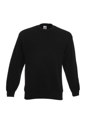 Mens Black Sweatshirt front