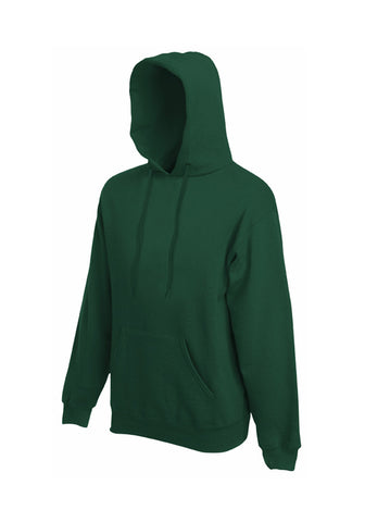 Mens Classic Bottle Green Hoodie