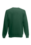 Mens Bottle Green Sweatshirt back