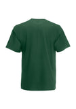 Mens Premium Bottle Green T-Shirt back