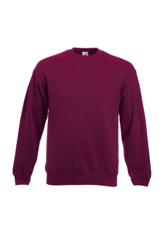 Mens Burgundy Sweatshirt front