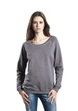 Womens Light Heather Raglan Sweatshirt