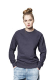 Mens/Unisex Plum Raglan Sweatshirt