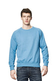 Mens/Unisex Mid Blue Raglan Sweatshirt