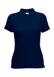 Womens Ladyfit Deep Navy Polo Shirt front