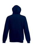 Mens Classic Deep Navy Hoodie back