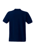 Mens Deep Navy Polo Shirt back