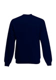 Mens Deep Navy Sweatshirt back