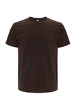 Mens/Unisex Brown Jersey T-Shirt