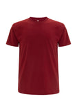 Mens/Unisex Dark Red Jersey T-Shirt