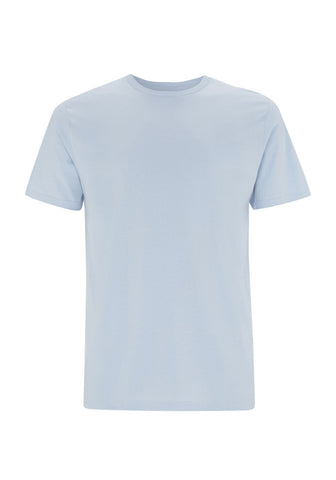 Mens/Unisex Light Blue Jersey T-Shirt