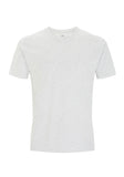 Mens/Unisex Melange White Jersey T-Shirt