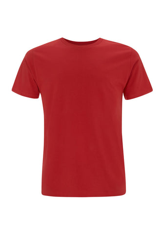 Mens/Unisex Red Jersey T-Shirt