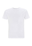 Mens/Unisex White Jersey T-Shirt