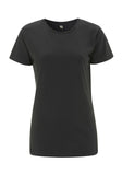 Womens Dark Grey Jersey T-Shirt