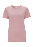 Womens Baby Pink Jersey T-Shirt