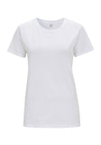 Womens White Jersey T-Shirt