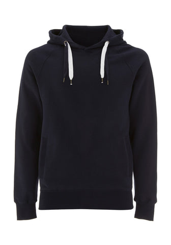 Mens/Unisex Navy Pullover Hoodie