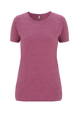 Womens Slim Fit Plum T-Shirt