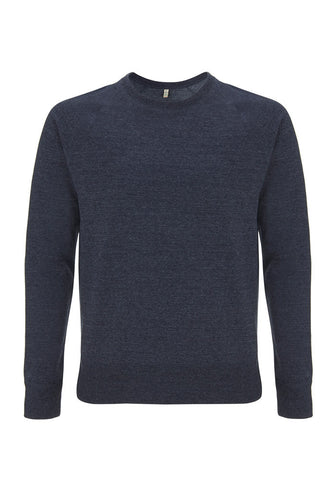 Mens/Unisex Navy Raglan Sweatshirt