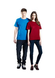 Mens/Unisex Denim Blue Jersey T-Shirt