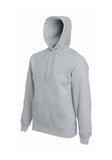 Mens Classic Heather Grey Hoodie