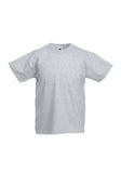 Kids Heather Grey T-Shirt front