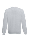 Mens Heather Grey Sweatshirt back