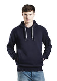 Mens/Unisex Melange Grey Pullover Hoodie