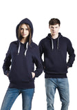 Mens/Unisex Melange Grey Pullover Hoodie