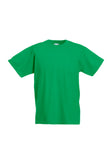 Kids Kelly Green T-Shirt front