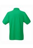 Mens Kelly Green Polo Shirt back