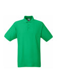 Mens Kelly Green Polo Shirt front