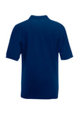 Mens Navy Polo Shirt back