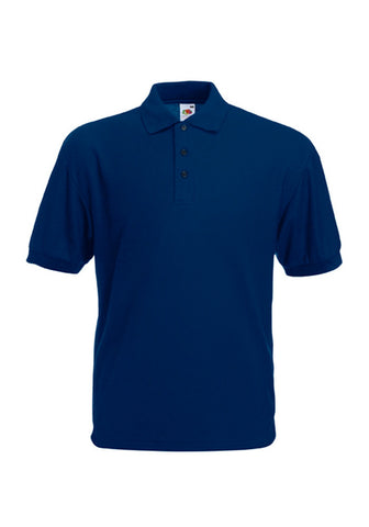 Mens Navy Polo Shirt front