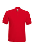 Mens Red Polo Shirt front