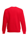 Mens Red Sweatshirt back