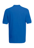 Mens Royal Blue Polo Shirt back