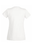 Womans Ladfit White T-Shirt back