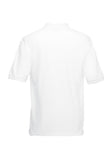 Mens White Polo Shirt back