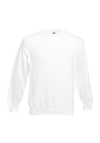 Mens White Sweatshirt front